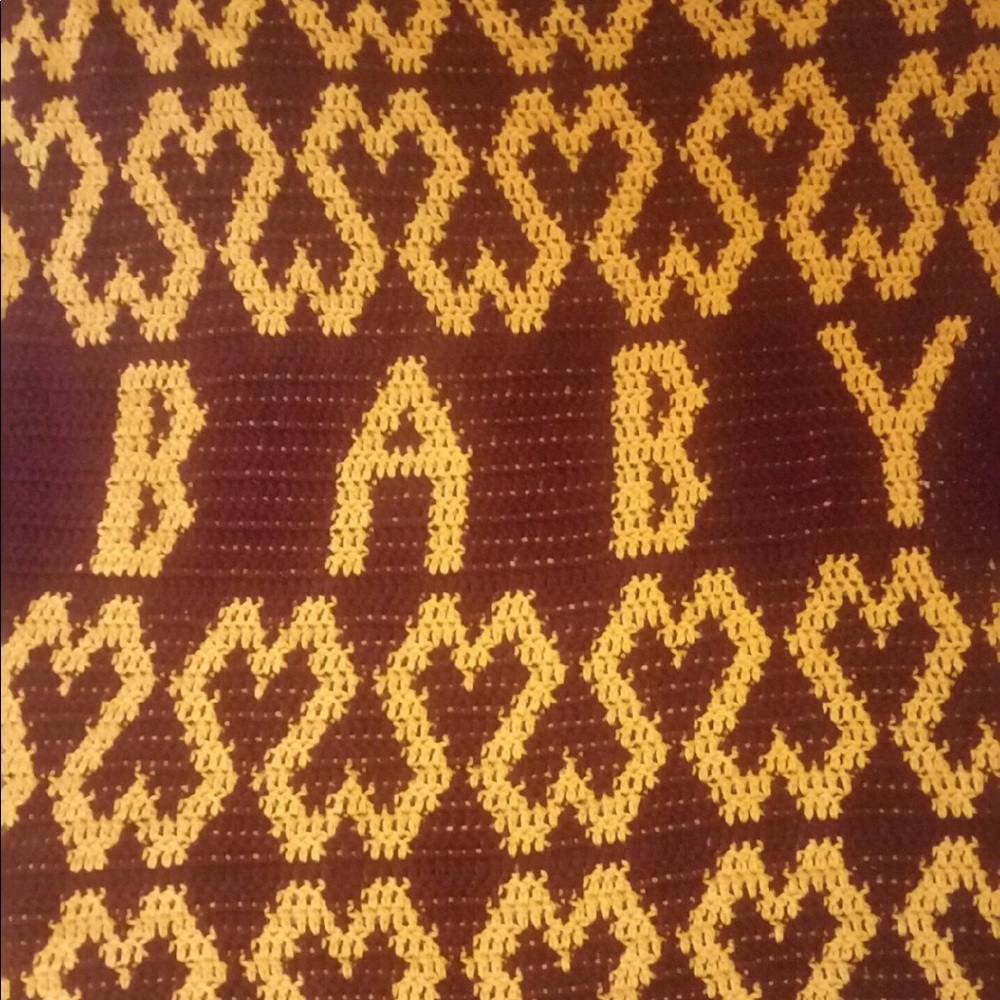 Homemade baby blanket